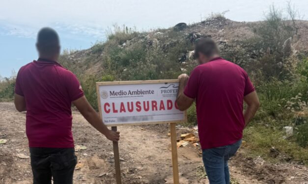 Clausuran tiradero clandestino de 10 hectáreas por residuos peligrosos