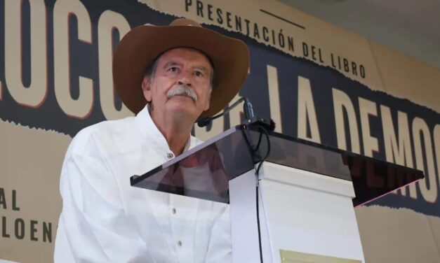 SINALOA | Fox reta a Sheinbaum desde Culiacán y anticipa cambios políticos rumbo a 2027