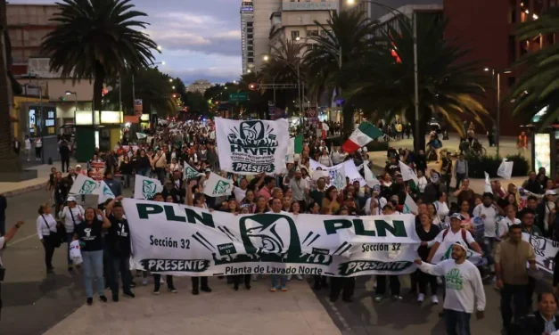 TRABAJADORES DISIDENTES DEL IMSS CONVOCAN A MEGAMARCHA PARA EL 30 DE OCTUBRE
